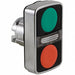 Multi-Head Push Button Illum 22mm Chrome