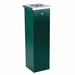 Cigarette Receptacle 1-3/4 gal Green