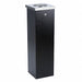 Cigarette Receptacle 1-3/4 gal Black