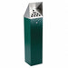 Cigarette Receptacle 1-3/4 gal Green