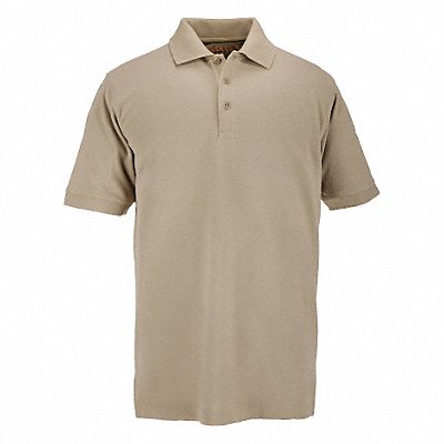 D4752 Performance Polo SS Silver Tan XS