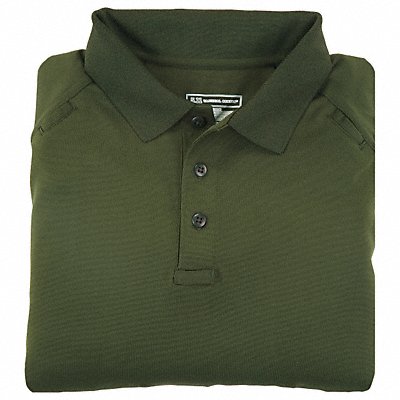 D4752 Performance Polo SS TDU Green L