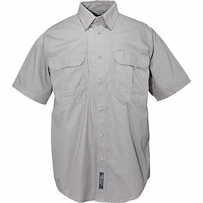 D4762 Woven Tactical Shirt SS Gray XS