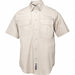 D4762 Woven Tactical Shirt SS Khaki 3XL