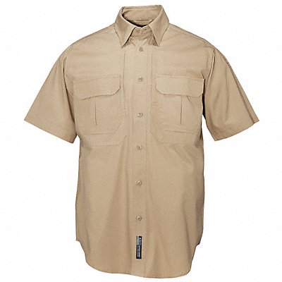 D4762 Woven Tactical Shirt SS Coyote XS