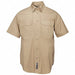 D4762 Woven Tactical Shirt SS Coyote XS