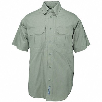 D4762 Woven Tactical Shirt SS OD Green XS