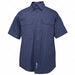 D4762 Woven Tactical Shirt Fire Navy XS