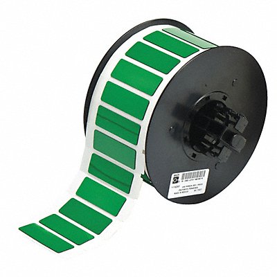 Raised Profile Label Green 1.770 In.