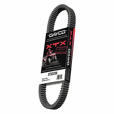 Snow/ATV V-Belt Industry Number XTX2241