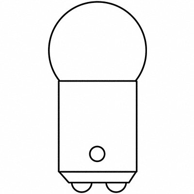 Miniature Incandescent Bulb G6 8.4W PK10