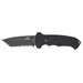 Folding Knife Tanto 3-13/16 In L Black