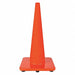 Traffic Cone PVC 28 in H Orange