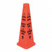 Traffic Cone Orange Polypropylene 36in H