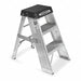 Step Stand 36 In H 375 lb Aluminum