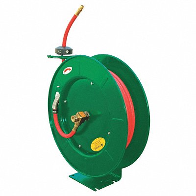 Spring Return Hose Reel 1/2 in ID 50 ft