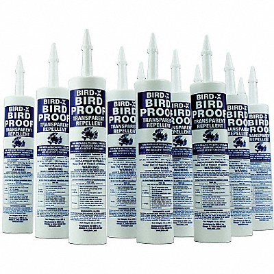 Bird Repellent 10.5 oz Gel 12 in H PK12