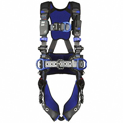 K3394 Harness 2XL Gray Quick-Connect Polyester