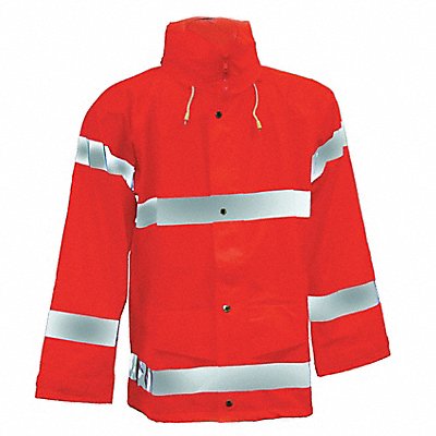 Rain Jacket Class 3 Type P Orange L