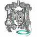 Dbl Diaphragm Pump NPT PTFE 1/2in 15gpm