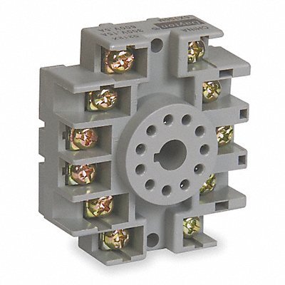 Relay Socket Standard Octal 11 Pin 15A