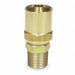 Hydraulic Hose Fitting Brass 3/8 (M)NPT