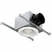 White Plstic/Metal 7.5 Dia LED Vent Ligt