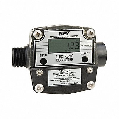 Flowmeter Nutating Disc 1 FNPT Inlet