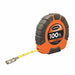 Long Tape Measure 3/8 In x 100 ft Orange