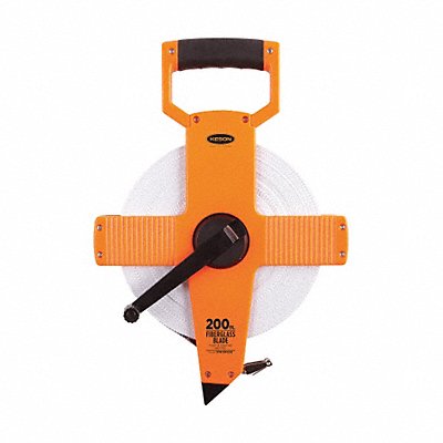 Tape Measure 1/2 In x 200 ft/60m Orange