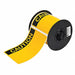 Label Black/Yellow 4.000 In.