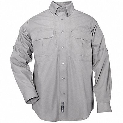 D6797 Woven Tactical Shirt Gray 2XL