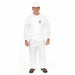 Collared Coverall Open White 3XL PK25