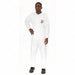 Collared Coverall Elastic White 4XL PK25