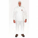 Hooded Coverall Elastic White L PK25