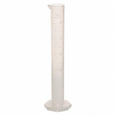 Graduated Cylinder 50mL 1mL Grads PP