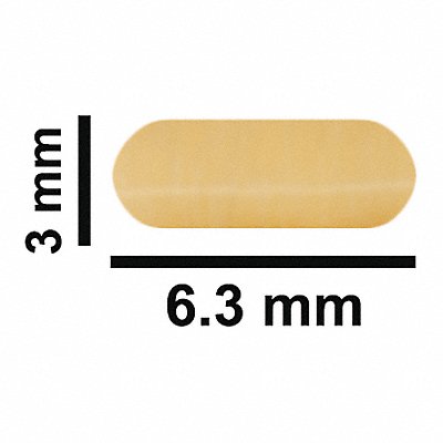 Stirring Bar 6.35 mm L 3 mm Dia Micro