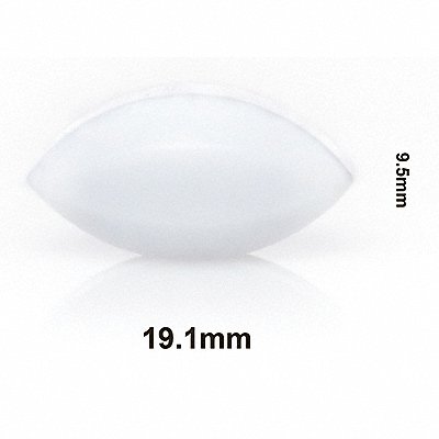 Stirring Bar 19.1 mm L 9.5 mm Dia Egg