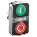 Multi-Head Push Button Illum 22mm Chrome