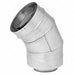 Vent Pipe Elbow 45 Degree 9.50 in L