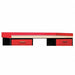 Side/Back Rail Kit 72Wx24Dx4-1/2H Red