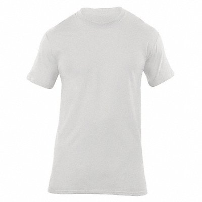 D4688 Utili-T Crew Neck Shirt White 2XL PK3