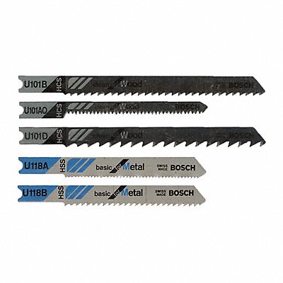 Jig Saw Blade Set Metal PK5