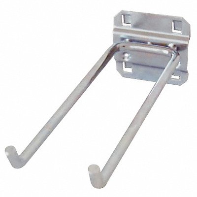 G0536 Double Rod Pegboard Hook 1 1/4 in L PK5