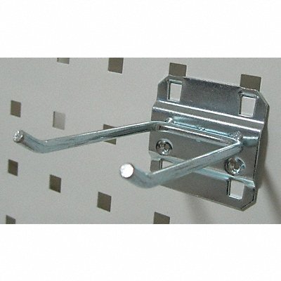 G0538 Double Rod Pegboard Hook 3 1/2 in L PK5