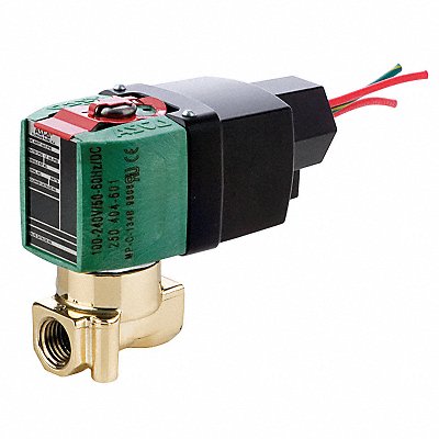 Solenoid Valve Brass NC Air Inert Gas