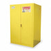 Haz Waste Cabinet Vertical 60 gal YLW