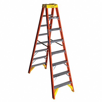 Twin Stepladder Fiberglass IA 8ft T6200