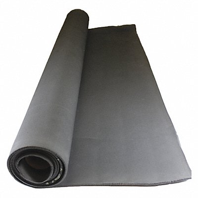 Buna-N/PVC Roll L 6 ft Black