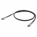 Patch Cord Cat 6 Clear Boot Black 7.0ft.